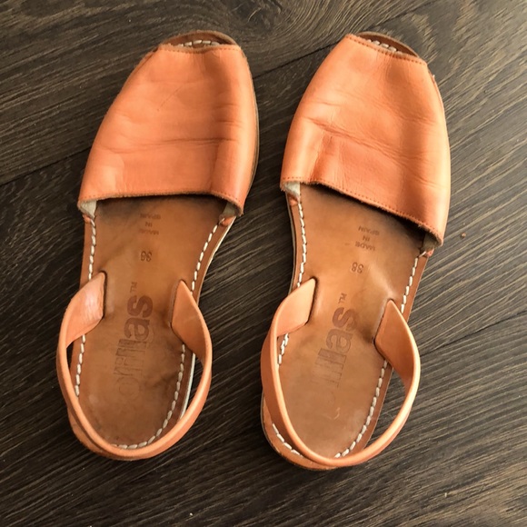 Solillas Peach Sandals - Picture 1 of 8